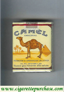 Camel Original Turkish American Blend cigarettes soft box